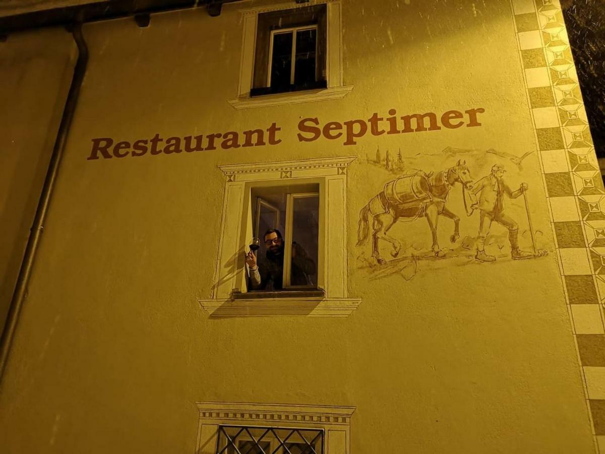 Ferienhaus Septimer Bivio Exterior foto